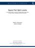 MASTER'S THESIS. Spare Part Split Levels