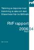 Täckning av deponier med blandning av aska och slam Erfarenheter från tre fältförsök. RVF rapport 2006:04. Bilagor ISSN 1103-4092