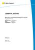 CEMENTA, SKÖVDE. Nitro Consult. Riskanalys och vibrationsutredning för Cementas bergtäkt, Skövde. Datum: 2012-07-11 Uppdragsgivare: Cementa AB