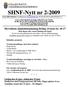 SHNF-Nytt nr 2-2009. att gå med som medlem (värde 50 kr; ; v.g. meddela ordföranden/redaktören
