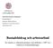 Bostadsbidrag och arbetsutbud