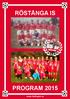 RÖSTÅNGA IS PROGRAM 2015. 85 år. www.röstångais.se 1930-2015