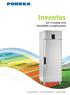 Inventus. Kyl- & frysskåp med ultraeffektiv energibesparing. Energieffektivt Kostnadseffektivt Miljövänligt