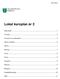 Matematik... 2. Svenska... 4. Svenska som andraspråk... 5. Idrott och hälsa... 6. Musik... 7. Biologi... 7. Fysik... 8. Kemi... 8. Geografi...