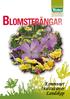 Blomfröer. Kommuner Institutioner Landskap