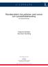 C-UPPSATS. Ätandeproblem hos patienter med cancer och cytostatikabehandling. En litteraturöversikt. Katarina Karlsson Eva-Karin Sundling