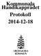 Kommunala Handikapprådet Protokoll 2014-12-18
