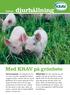 djurhållning Med KRAV på grönbete tema:
