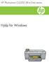 HP Photosmart C6300 All-in-One series. Hjälp för Windows