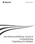 PUBLIKATION 2005:111. Introduktionsutbildning vid privat övningskörning Vägledning för utbildare