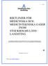 RIKTLINJER FÖR MEDICINSKA OCH MEDICINTEKNISKA GASER INOM STOCKHOLMS LÄNS LANDSTING