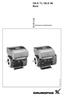 MGE 71, MGE 80 Basic Monterings- och driftsinstruktion