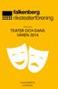 teater och dans våren 2014