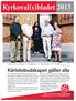 Kyrkoval(s)bladet 2013