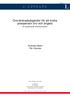 C-UPPSATS. Omvårdnadsåtgärder för att lindra preoperativ oro och ångest. En systematisk litteraturöversikt. Andreas Meier Pär Olander