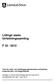 Lidingö stads författningssamling F 32 / 2012. Taxa för miljö- och stadsbyggnadsnämndens verksamhet avseende plan- och byggväsendet