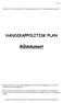 HANDIKAPPOLITISK PLAN. Måldokument