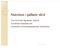 Nutrition i palliativ vårdv. Ylva Orrevall, leg dietist, med dr Karolinska Institutet och Karolinska Universitetssjukhuset, Stockholm