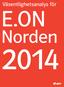 Väsentlighetsanalys för E.ON. Norden