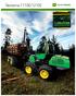 Skotarna 1110E/1210E VOLUTION LOGGING WILL NEVER BE THE SAME PRODUCTIVITY UPTIME LOW DAILY OPERATING COSTS