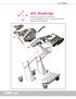M2 Multi-tip. Elektriskt höjd-och sänkbara dusch/toalettstol stol i rostfritt stål med elektrisk-tip funktion. HMN a/s