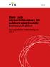 Nov, 2011. Risk- och sårbarhetsanalys för sektorn elektronisk kommunikation