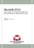 Statistik 2012. Redovisning av brottsofferstatistiken för alla Sveriges BOJ verksamhetsåret 2012