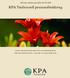 KPA Traditionell pensionsförsäkring