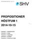 PROPOSITIONER HÖSTFUM 1