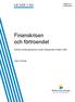 Finanskrisen och förtroendet