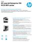 HP LaserJet Enterprise 700 M725 MFP-serien