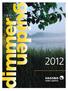 Innehåll dimmerguidentm 2012 Sid