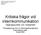 Kritiska frågor vid internkommunikation Utgångspunkter och möjligheter Föreläsning GU:s informatörsnätverk Lena Anderson JMG 24 april 2008