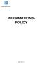 INFORMATIONS- POLICY
