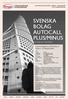 Svenska Bolag Autocall Plus/Minus 4 Defensiv Ej kapitalskyddad