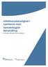 Infektionskänslighet i samband med hematologisk behandling. Information till patient och närstående