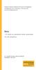 Beta. En studie om sambandet mellan systematisk. risk och avkastning. Av: Kenneth Norling, Catrine Sköldmark Handledare: Ogi Chun