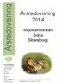 Årsredovisning. Årsredovisning. Miljösamverkan östra Skaraborg. Beslutad av direktionen för Miljösamverkan östra Skaraborg den 27 mars 2015, 1.