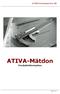 ATIVA Development AB. ATIVA-Mätdon. Produktinformation. Sidan 1 av 6