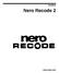Handbok. Nero Recode 2. www.nero.com