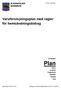 Plan. Varuförsörjningsplan med regler för hemsändningsbidrag KS15-364 003. Föreskrifter. Policy Program Reglemente Riktlinjer Strategi Taxa