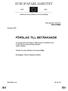 EUROPAPARLAMENTET. Utskottet för miljö, folkhälsa och konsumentfrågor FÖRSLAG TILL BETÄNKANDE
