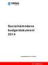 Socialnämndens budgetdokument 2014 Socialnämnden 2013-11-20 186