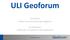 ULI Geoforum. 2013-03-05 Arbeta smart inom planering & byggande. Jan Zakariasson Ordförande i ULI Geoforums föreningsstyrelse