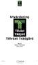 Utvärdering. Tillväxt Trädgård
