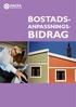 BOSTADS- ANPASSNINGS- BIDRAG. Bild