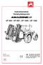 Instruktionsbok Växtskyddssprutor UF UF 600 - UF 800 - UF 1000 - UF 1200
