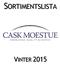 SORTIMENTSLISTA VINTER 2015