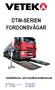 DTW-SERIEN FORDONSVÅGAR