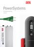 PowerSystems. Produktkatalog 2014